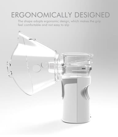 Eko-vänlig och bekväm nebulisator för vuxna och barn