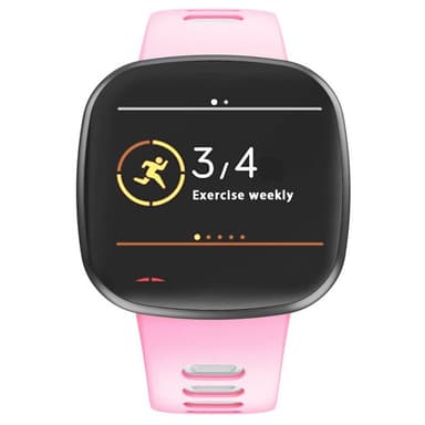 Twin Sport Armband Fitbit Versa 3 - Rosa/vit