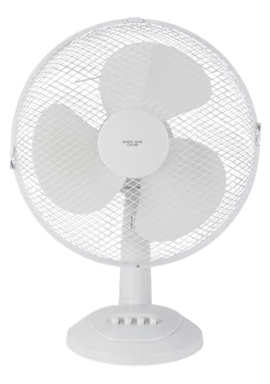 NORDIC HOME CULTURE Skrivbordsfläkt, 310mm, tre hastigheter 40w