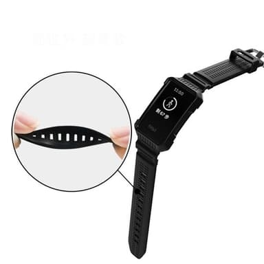Svart armband  för FITBIT Charge 3