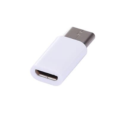 Adapter Micro USB till USB C hane till hona