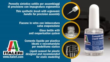 ITALERI Plastlimvätska - 15ML