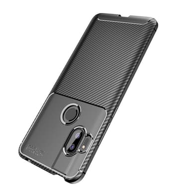 Motorola One Hyper Karbon fiber Skal - Svart