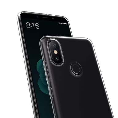 Transparent Silikon TPU-Skal till Xiaomi Mi A2