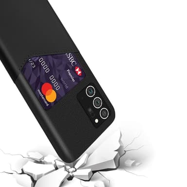 Samsung Galaxy Note20 Ultra/20 Ultra 5G Skal med kortplats - Svart