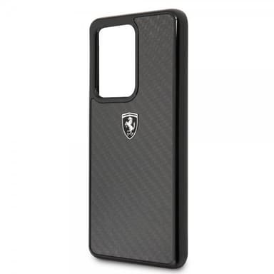 Ferrari Samsung Galaxy S20 Ultra Skal Kolfibertextur Svart