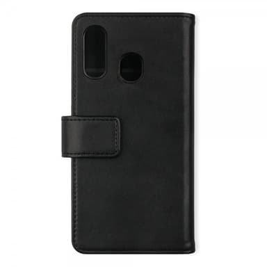 Key Samsung Galaxy A20e Fodral Premium Wallet Svart