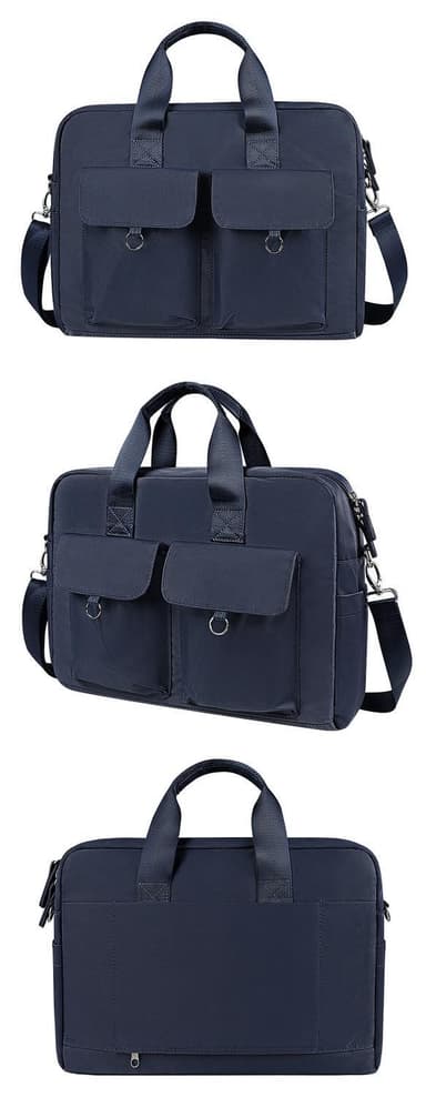 Laptopväska vattentät 13,3'' Marinblå