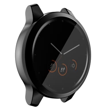 Klockfodral kompatibelt med Garmin Vivoactive 4S 40 mm Svart