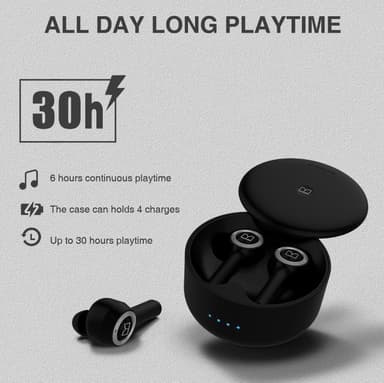 Monster Cleartalk 102 True Wireless Earbuds Black