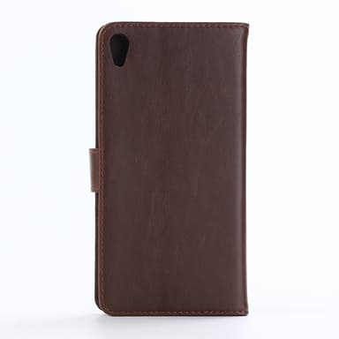 Sony Xperia XA Ultra Retro Plånboksfodral MörkBrun