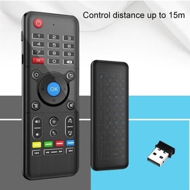 Air Mouse och tangentbord med touchpad – 6-axlad gyro