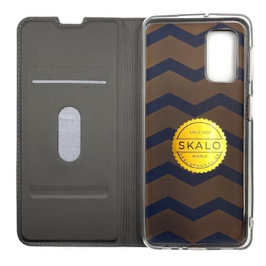 SKALO Samsung A32 5G Plånboksfodral Ultratunn design - Guld