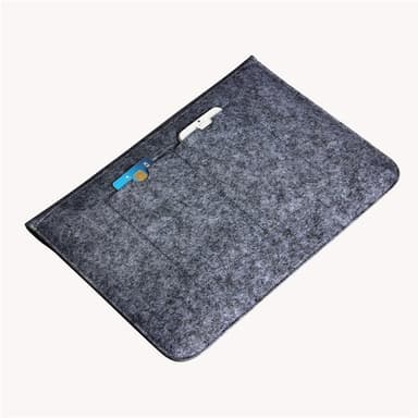 Laptopfodral i filt 13" - Mörkgrå