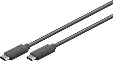 Goobay 38873 USB-C-kabel (USB 3.2 generation 2x2, 5A) Svart