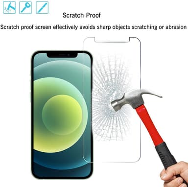 Skärmskydd iPhone 13 / iPhone 13 Pro Härdat glas