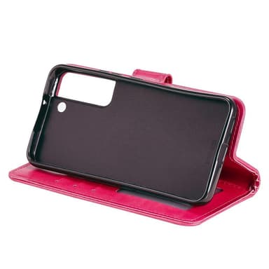 SKALO Samsung S22+ Mandala Plånboksfodral - Cerise