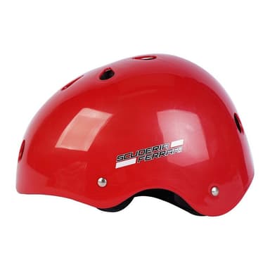 Ferrari Multisportshjälm - röd Medium
