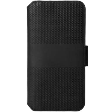 Leather Phone Wallet Galaxy S22+ Svart