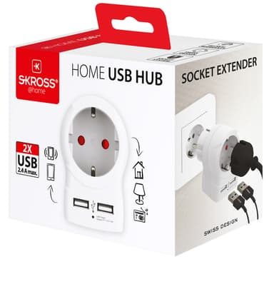 SKross Europe to Europe Home USB-hubb 3310002