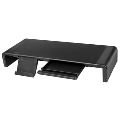 Monitorställ 63 cm med USB-hub 3-port