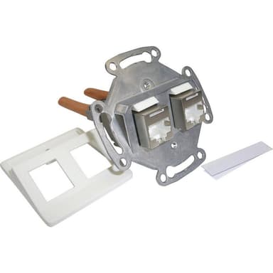 TOOLCRAFT Breda gångjärn 60 mm Förzinkat stål, blå. 1