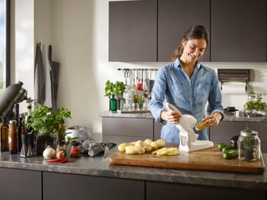 Leifheit Soft touch Pommes frites jern Hvid