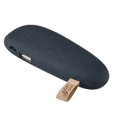 GreyLime Power Stone 2600 mAh powerbank, Svart
