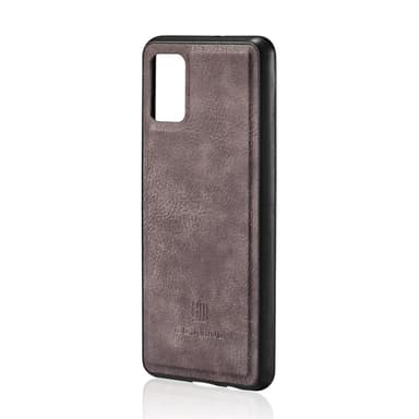 DG.MING Samsung Galaxy A51 Split Läder Plånboksfodral - Grå