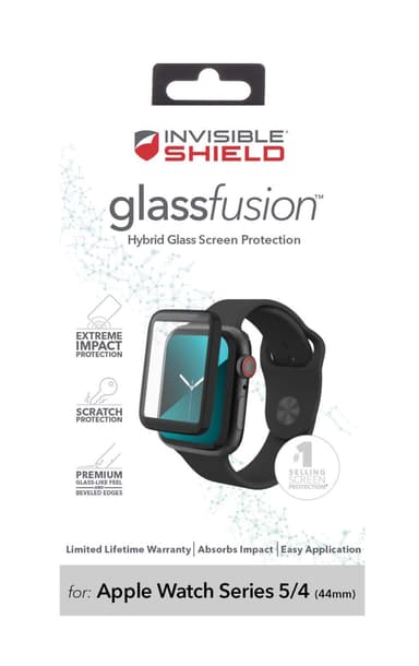 ZAGG InvisibleShield Glass Fusion till Apple Watch 5/4 44mm