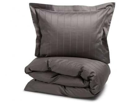Bäddset 150x210 Liverpool Satin, Mörkgrå