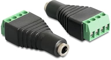 DeLOCK adapter, 3,5mm stereo ho till 4-pin terminalblock