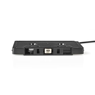 Nedis Bil Aux kassettadapter | 3.5 mm | Kabellängd: 1.00 m | Svart