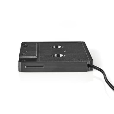 Nedis Bil Aux kassettadapter | 3.5 mm | Kabellängd: 1.00 m | Svart