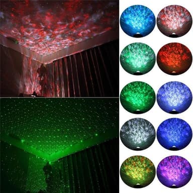 Galaxylampa, Stjärnprojektor med Bluetooth-högtalare