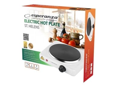 Esperanza Elvärmeplatta Vit