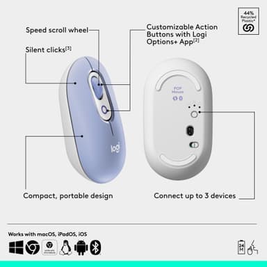 Logitech POP mus (lila)