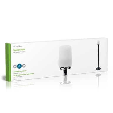 Nedis Högtalar Fäste | Kompatibel med: Google Home® | Golv | 2 kg | Fast | ABS / Metall | Svart