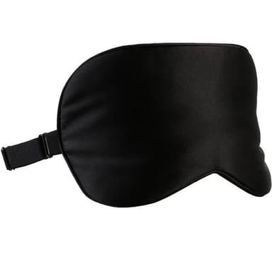 Sovmask 100% silke Svart