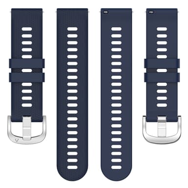 Klockarmband silikon Garmin Forerunner 265S Mörkblå 18 mm