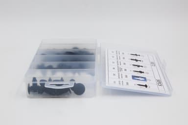Fästelement till bil i plast 50-pack