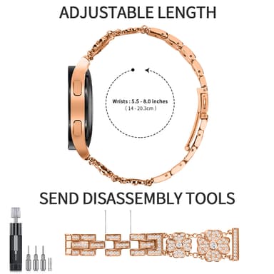 Watch Band Watch Strap Rose guld