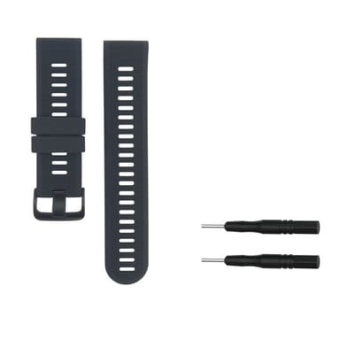 Klockarmband silikon  Forerunner 945/935, Garmin Fenix 5 Svart