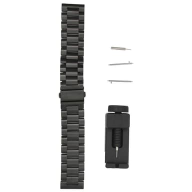 Klockarmband 22 mm Huawei Watch GT/Magic/TicWatch Pro rostfritt stål S