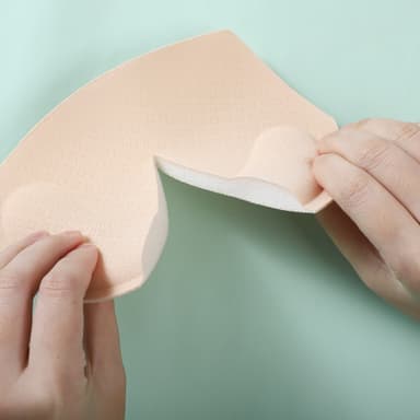 Push-up kuddar / BH-inlägg 1 par Beige