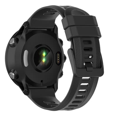 Klockarmband silikon Svart 22 mm