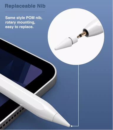 Styluspenna för iPad Vit