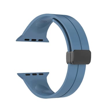 Magnetic Absorption Watchband Silikon Blå