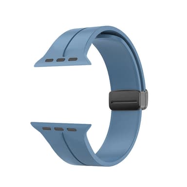 Magnetic Absorption Watchband Silikon Blå