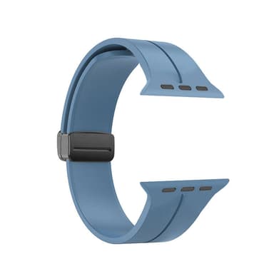 Magnetic Absorption Watchband Silikon Blå